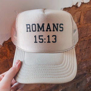 Romans 15:13 Trucker Hat